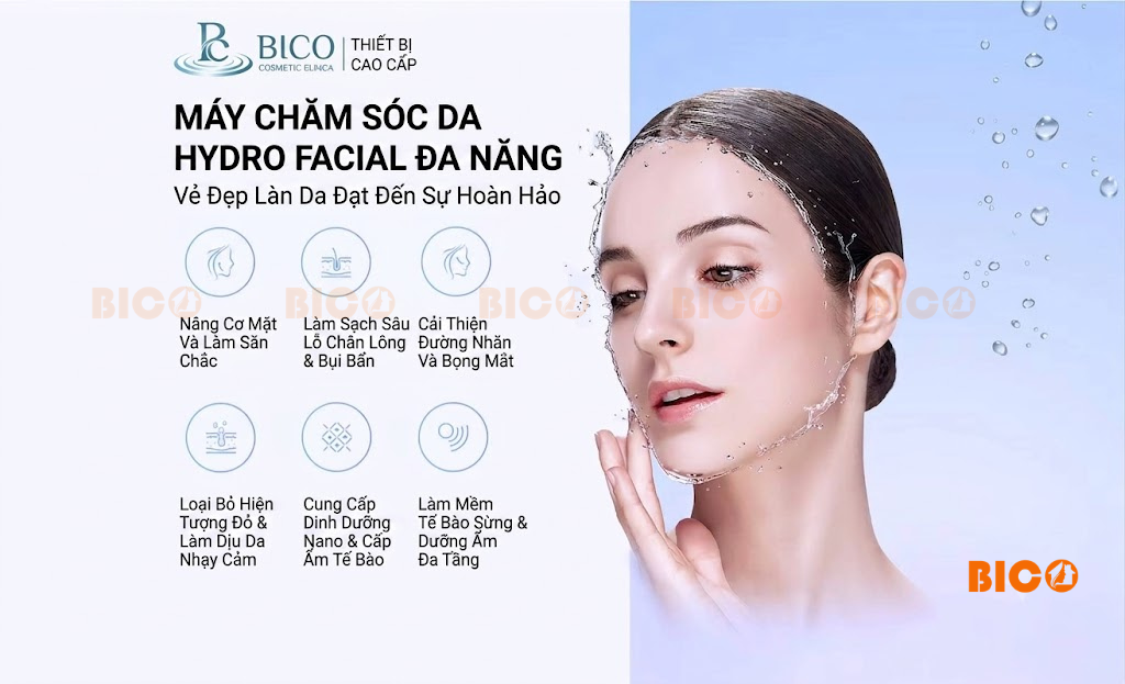 Máy Chăm Sóc Da 6in1 Newface Chính Hãng